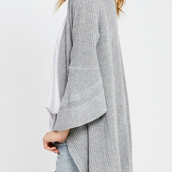 Gentle Fawn Flare Sleeve Cardigan - Picture 2 of 7